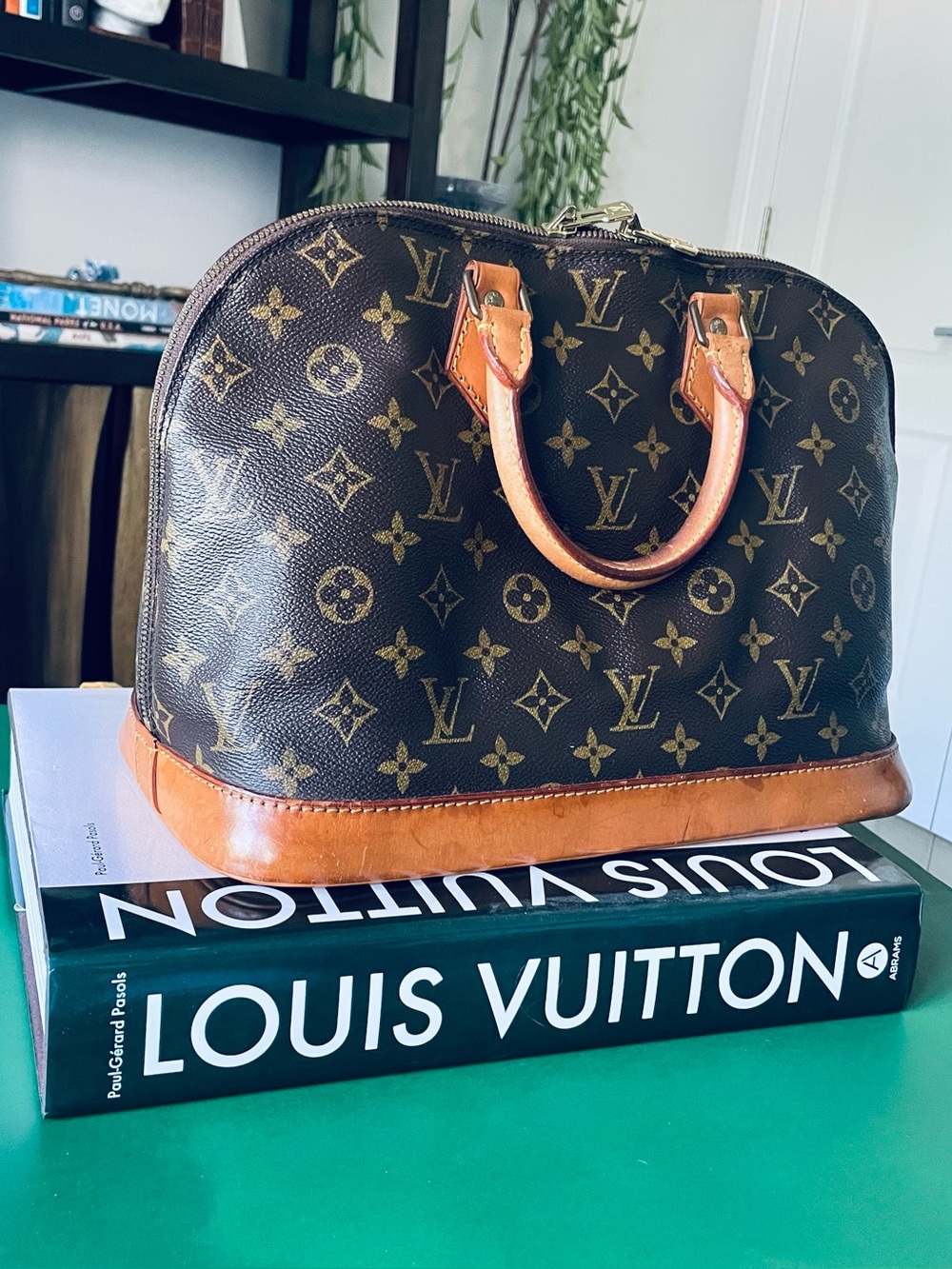 Vintage Louis Vuitton Alma PM Monogram Canvas Handbag